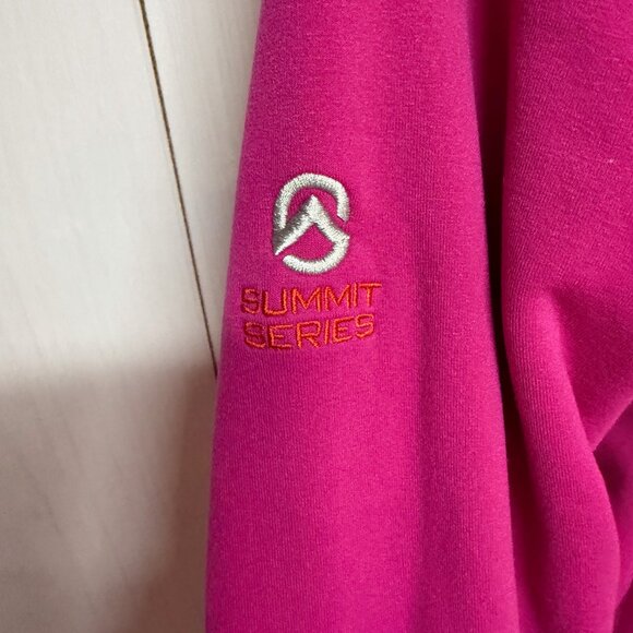 The North Face Women’s Summit Series Power Flux M Magenta 1/4-Zip EUC - Picture 4 of 11